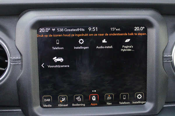 Jeep Wrangler Unlimited 4xe 380PK SAHARA OVERLAND | TRAILRATED | NAVIGATIE | APPLE CARPLAY/ANDROID AUTO | ACHTER/VOOR CAMERA | UITNEEMBARE DAKPLATEN | HARDTOP IN KLEUR | LEDEREN BEKLEDING | STOEL/STUUR VERWARMING | LED KOPLAMPEN | ADAPTIVE CRUISE CONTROL | TREE PLANKEN | HARD WHEELCOVER |