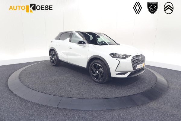 DS Ds 3 Crossback E-Tense So Chic 50 kWh | SHO = 93,8% | Allseason Banden | Camera | Dodehoekdetectie | Head-Up Display