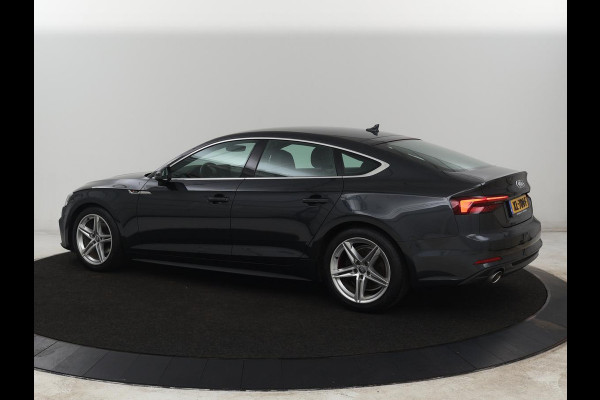 Audi A5 40 TFSI Sport S-Line edition | Carplay | Sportstoelen | Full LED | Half leder | Navigatie | Parkeerhulp | Cruise control | Bluetooth | Climate control | Sportstuur