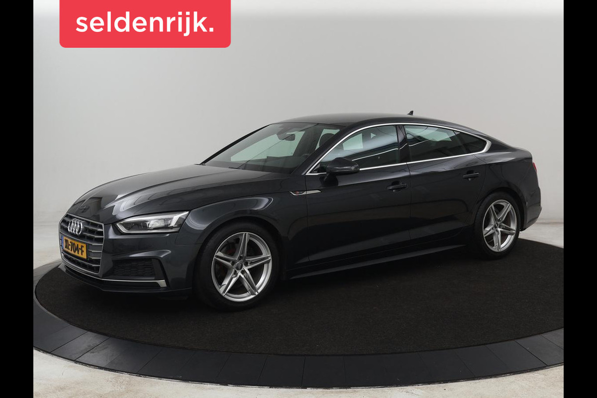 Audi A5 40 TFSI Sport S-Line edition | Carplay | Sportstoelen | Full LED | Half leder | Navigatie | Parkeerhulp | Cruise control | Bluetooth | Climate control | Sportstuur