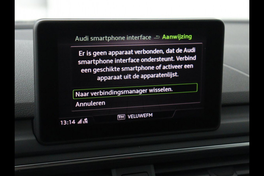 Audi A5 40 TFSI Sport S-Line edition | Carplay | Sportstoelen | Full LED | Half leder | Navigatie | Parkeerhulp | Cruise control | Bluetooth | Climate control | Sportstuur