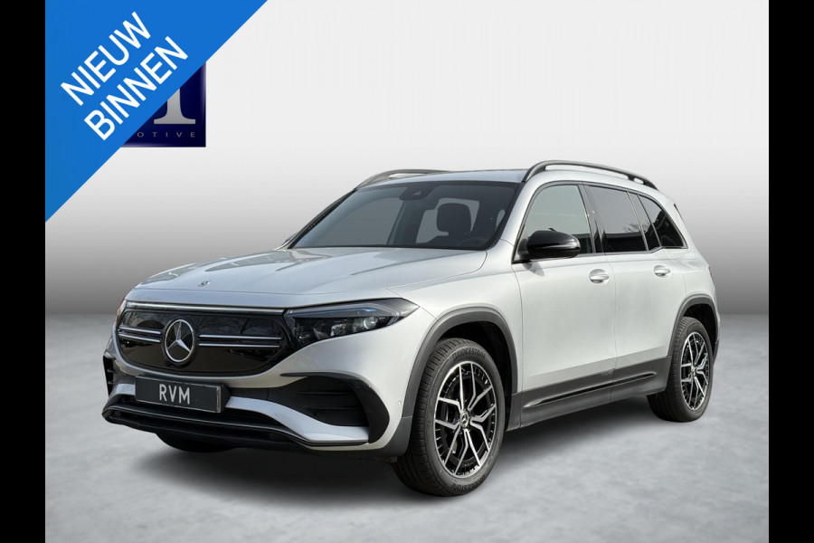 Mercedes-Benz EQB 250+ AMG Line 7p. 71 kWh | SOH 99% | 7 PERSOONS| ELEKTRISCHE ACHTERKLEP| STOELVERWARMING| DODE HOEK SENSOR| SFEERVERLICHTING| APPLE CARPLAY/ ANDROID AUTO