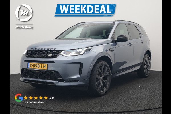 Land Rover Discovery Sport P300e R-Dynamic HSE PHEV 300pk Dealer O.H. | Trekhaak Afn. |  Adaptive Cruise | Camera | Meridian Audio | Alcantara Sportstoelen Memory & Verwarmd | Stuur Verwarmd | Apple Carplay | Keyless | Blis | Navigatie | DAB | Plug In Hybrid