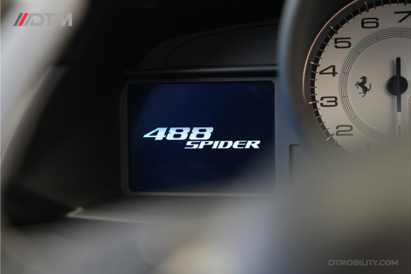 Ferrari 488 3.9 Spider HELE | Daytona Racing Seats | Passenger Display | Nose Lift |