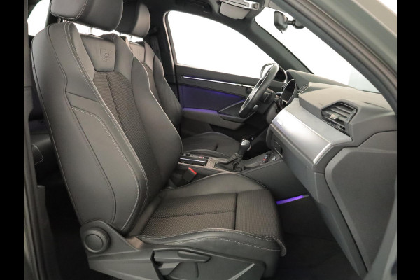 Audi Q3 45 TFSI e S edition 245pk | Parkeercamera | Navigatie| 20 inch Lichtmetalen velgen | 3 spaaks afgevlakt stuurwiel
