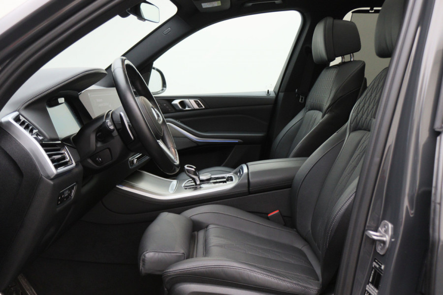 BMW X5 xDrive45e High Executive Laser, Panoramadak, 360° Camera, ACC, Luchtvering, H&K, Trekhaak, 21"