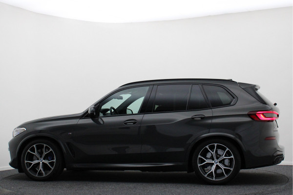 BMW X5 xDrive45e High Executive Laser, Panoramadak, 360° Camera, ACC, Luchtvering, H&K, Trekhaak, 21"