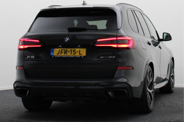 BMW X5 xDrive45e High Executive Laser, Panoramadak, 360° Camera, ACC, Luchtvering, H&K, Trekhaak, 21"