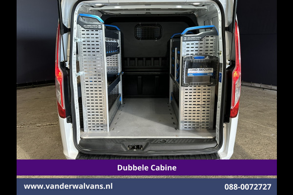 Ford Transit Custom 2.0 TDCI 130pk L2H1 Dubbele Cabine Euro6 inrichting | Airco | 5-Zits | LED | Cruisecontrol Stoelverwarming, Parkeersensoren, Achterklep, 2800kg Trekvermogen
