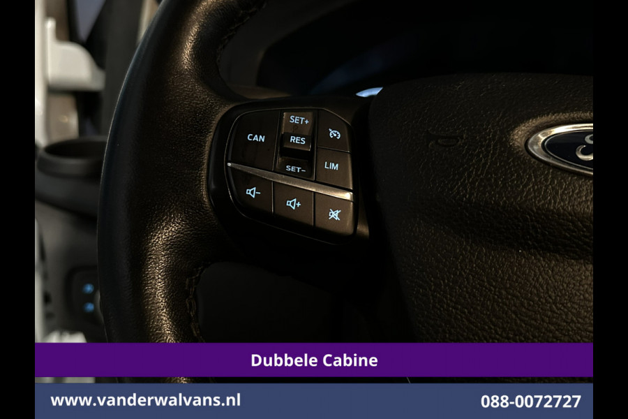 Ford Transit Custom 2.0 TDCI 130pk L2H1 Dubbele Cabine Euro6 inrichting | Airco | 5-Zits | LED | Cruisecontrol Stoelverwarming, Parkeersensoren, Achterklep, 2800kg Trekvermogen