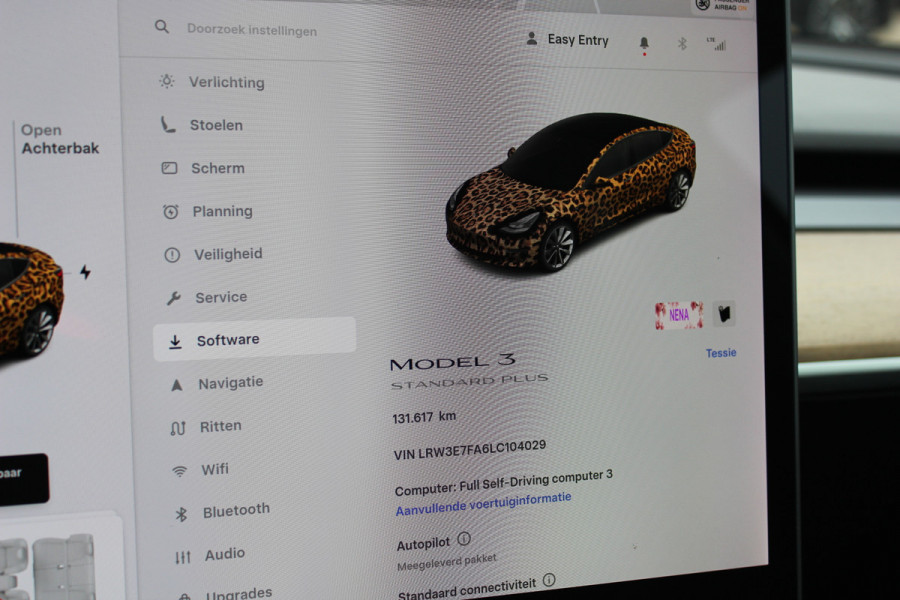 Tesla Model 3 Standard RWD Plus 60 kWh / SoH 91,4% / Autopilot / Panoramadak / Camera / Audio / 18'' / Leder