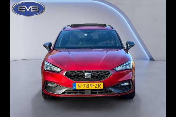 Seat Leon Sportstourer 1.0 eTSI AUTOMAAT FR Business Intense, VOL OPTIES, panoramadak, dealer onderhoud,trekhaak, 1 e eig, NL auto