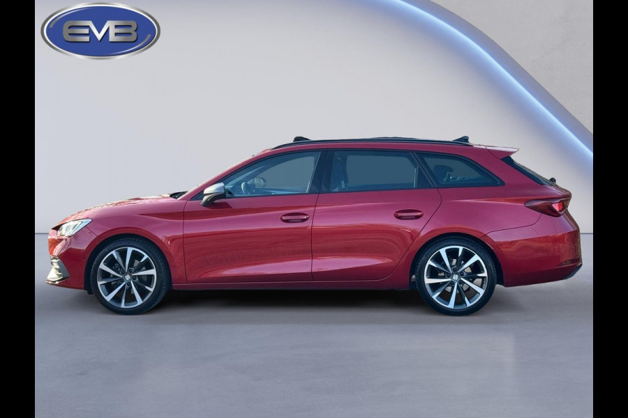 Seat Leon Sportstourer 1.0 eTSI AUTOMAAT FR Business Intense, VOL OPTIES, panoramadak, dealer onderhoud,trekhaak, 1 e eig, NL auto