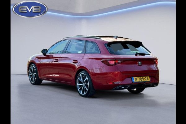 Seat Leon Sportstourer 1.0 eTSI AUTOMAAT FR Business Intense, VOL OPTIES, panoramadak, dealer onderhoud,trekhaak, 1 e eig, NL auto