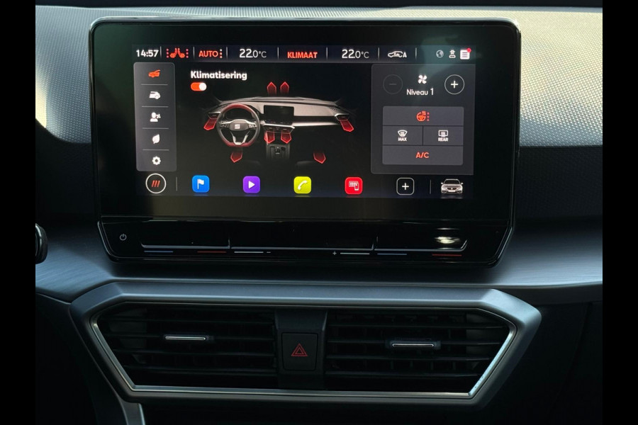 Seat Leon Sportstourer 1.0 eTSI AUTOMAAT FR Business Intense, VOL OPTIES, panoramadak, dealer onderhoud,trekhaak, 1 e eig, NL auto