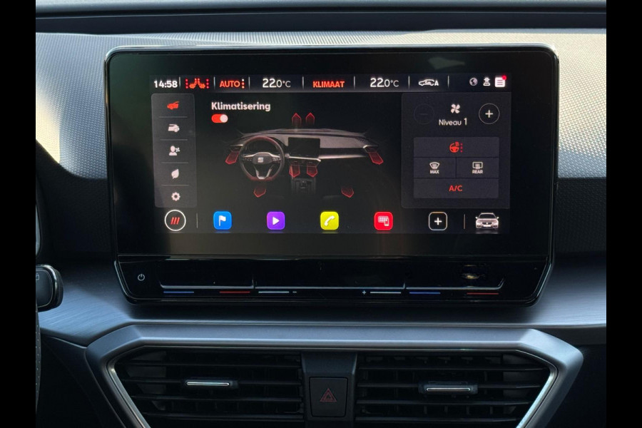 Seat Leon Sportstourer 1.0 eTSI AUTOMAAT FR Business Intense, VOL OPTIES, panoramadak, dealer onderhoud,trekhaak, 1 e eig, NL auto