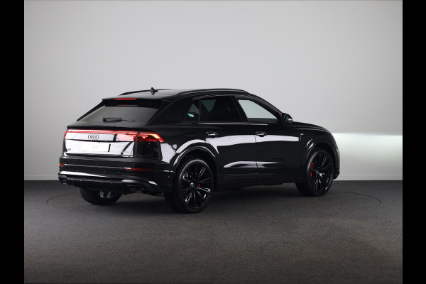 Audi Q8 Pro Line S 55 TFSI e 394 pk | Bang & Olufsen Premium 3D | Glazen panoramadak | Vierwielbesturing | Assistentie. plus, remote park |