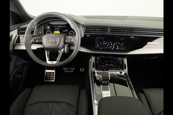 Audi Q8 Pro Line S 55 TFSI e 394 pk | Bang & Olufsen Premium 3D | Glazen panoramadak | Vierwielbesturing | Assistentie. plus, remote park |