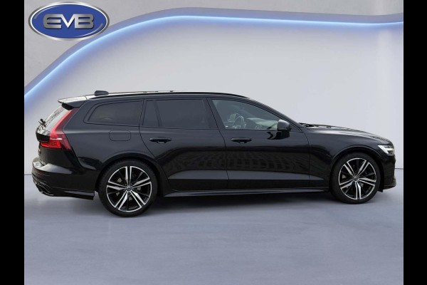 Volvo V60 2.0 B4 205 pk R-Design sport, Black edition, vele opties, sport leder, dealer onderhouden, 1 e eigenaar, NL auto met nap