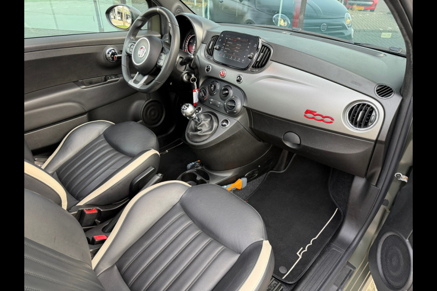 Fiat 500 0.9 TwinAir Turbo Sport - Navi - Schuifdak -Leder - Org.NL