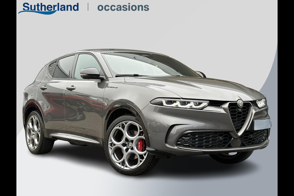 Alfa Romeo Tonale 1.3T PHEV Edizione Speciale 280pk! | Volle uitrusting! | Lederen bekleding | 360 graden Camera | Stoelverwarming/ventilatie | Adaptive cruise control | Schakelflippers |