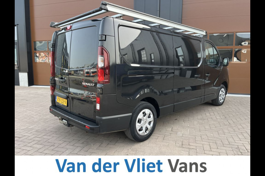 Renault Trafic 2.0 dCi 150pk E6 L2 Work Edition 3 Zits Lease €372 p/m, Airco, Navi Carplay, PDC, Led, Imperiaal, Trekhaak, Cruise controle, Onderhoudshistorie aanwezig