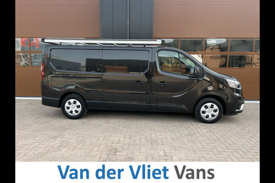 Renault Trafic 2.0 dCi 150pk E6 L2 Work Edition 3 Zits Lease €372 p/m, Airco, Navi Carplay, PDC, Led, Imperiaal, Trekhaak, Cruise controle, Onderhoudshistorie aanwezig