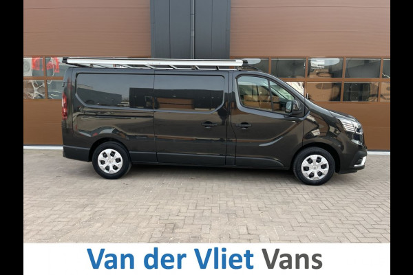 Renault Trafic 2.0 dCi 150pk E6 L2 Work Edition 3 Zits Lease €372 p/m, Airco, Navi Carplay, PDC, Led, Imperiaal, Trekhaak, Cruise controle, Onderhoudshistorie aanwezig