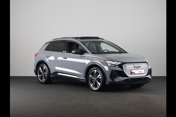 Audi Q4 e-tron 40 S-line 77kWh 204pk | SOH 94% | Panoramadak| Navigatie | Parkeercamera | Lederen bekleding | Keyless pakket | Head up display
