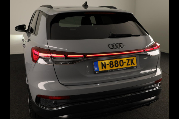 Audi Q4 e-tron 40 S-line 77kWh 204pk | SOH 94% | Panoramadak| Navigatie | Parkeercamera | Lederen bekleding | Keyless pakket | Head up display