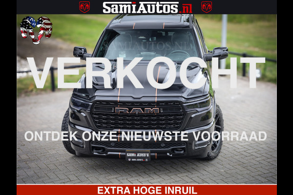 Dodge Ram 1500 Limited Night H.O 540HP 706Nm | Massage + Full Option | De Meest Luxe en Volle Pick-Up in zijn Klasse | Comfortabele Dubbele Cabine met Royale 5 Zitplaatsen | BPM vrij | Nu Leverbaar uit Voorraad | Voorraad Nr 2338 - 5404