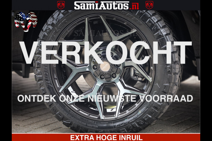 Dodge Ram 1500 Limited Night H.O 540HP 706Nm | Massage + Full Option | De Meest Luxe en Volle Pick-Up in zijn Klasse | Comfortabele Dubbele Cabine met Royale 5 Zitplaatsen | BPM vrij | Nu Leverbaar uit Voorraad | Voorraad Nr 2338 - 5404