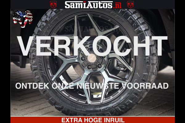 Dodge Ram 1500 Limited Night H.O 540HP 706Nm | Massage + Full Option | De Meest Luxe en Volle Pick-Up in zijn Klasse | Comfortabele Dubbele Cabine met Royale 5 Zitplaatsen | BPM vrij | Nu Leverbaar uit Voorraad | Voorraad Nr 2338 - 5404
