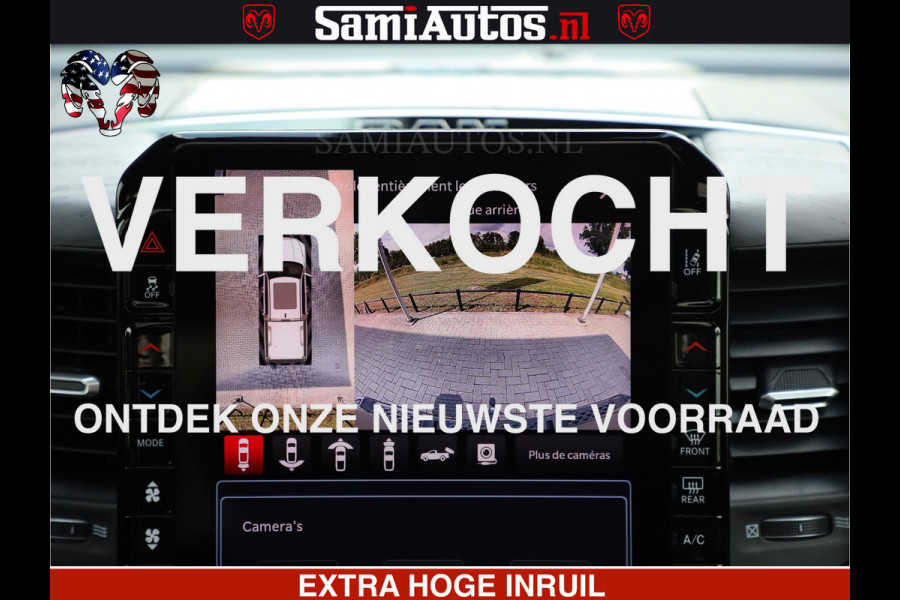 Dodge Ram 1500 Limited Night H.O 540HP 706Nm | Massage + Full Option | De Meest Luxe en Volle Pick-Up in zijn Klasse | Comfortabele Dubbele Cabine met Royale 5 Zitplaatsen | BPM vrij | Nu Leverbaar uit Voorraad | Voorraad Nr 2338 - 5404
