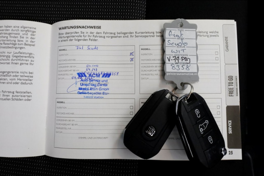 Fiat Scudo 2.0 Diesel 145pk Automaat L3 Airco/Navi/Camera 09-2024