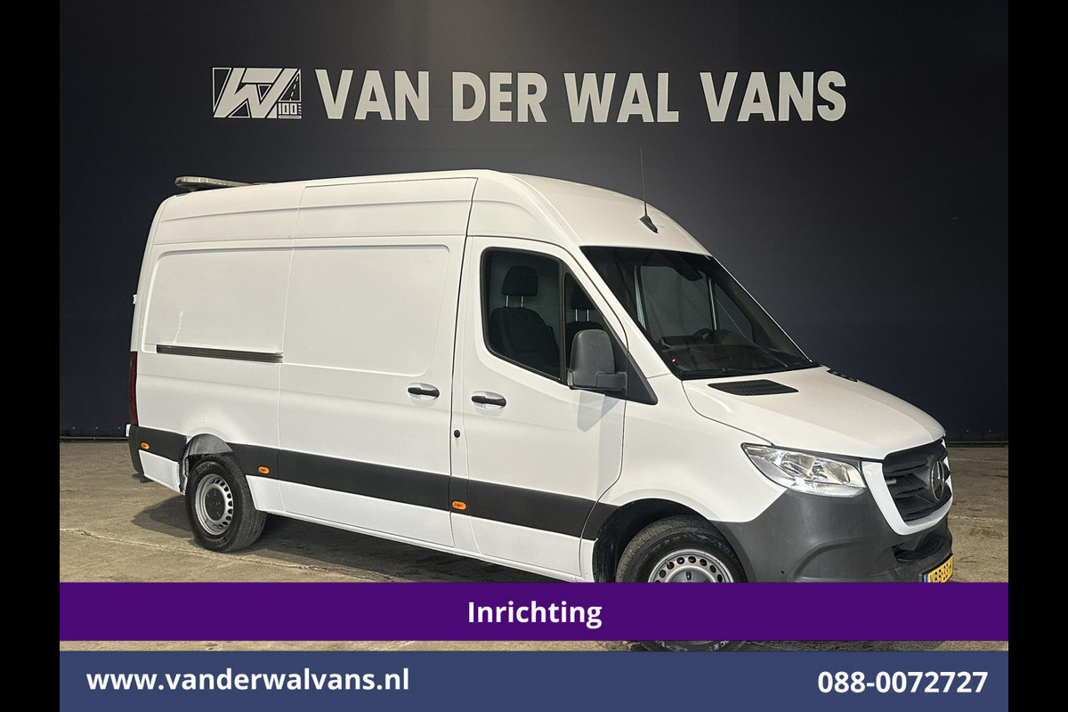 Mercedes-Benz Sprinter 316 CDI 164pk 3500kg Trekhaak L2H2 Inrichting Euro6 Airco | Omvormer | Camera | Apple Carplay | Cruisecontrol Android Auto, Parkeersensoren