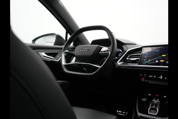 Audi Q4 Sportback e-tron 50 Quattro S Line 77 kWh 300pk Dealer O.H. | Trekhaak Af Fabriek | Panodak | Adaptive Cruise | Head Up | Camera | Matrix LED | Lederen Sportstoelen Verwarmd | Sfeerverlichting | Apple Carplay | Keyless | Blis | 20"L.M | Navigatie |