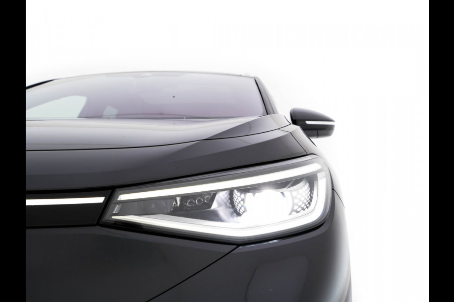 Volkswagen ID.4 First Max 77 kWh [ 3-Fase ] {SOH-81%} (INCL.BTW) Aut. *PANO | HEAD-UP | LEATHER-FABRIC | FULL-LED | MEMORY-PACK | TOP-VIEW | BLIND-SPOT | HEATED-SPORTSEATS | DIGI-COCKPIT | DAB+ | 19''ALU*