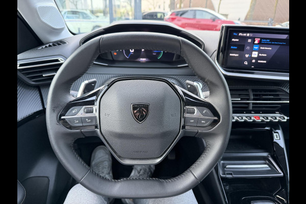 Peugeot 208 Hybrid e-DCS6 Allure RIJKLAARPRIJS | FABRIEKSGARANTIE t/m 03-2027 | TOPSTAAT! | KEYLESS ENTRY | APPLE CARPLAY-ANDROID AUTO| PARKEERSENSOREN VOOR EN ACHTER |