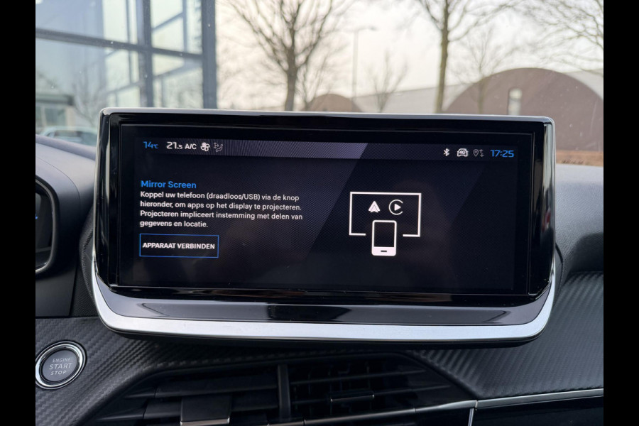 Peugeot 208 Hybrid e-DCS6 Allure RIJKLAARPRIJS | FABRIEKSGARANTIE t/m 03-2027 | TOPSTAAT! | KEYLESS ENTRY | APPLE CARPLAY-ANDROID AUTO| PARKEERSENSOREN VOOR EN ACHTER |