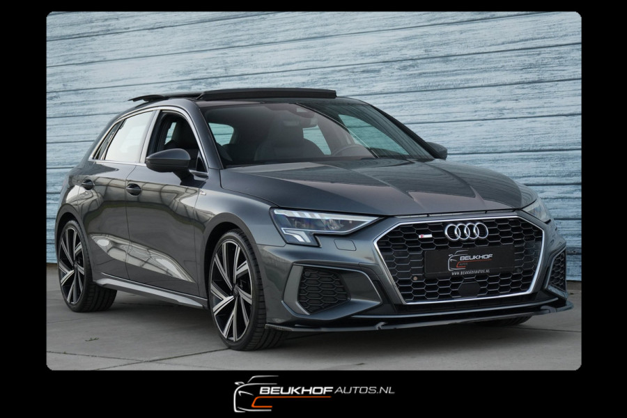 Audi A3 Sportback 30 TFSI S-Line Maxton Panorama Leer 19Inch
