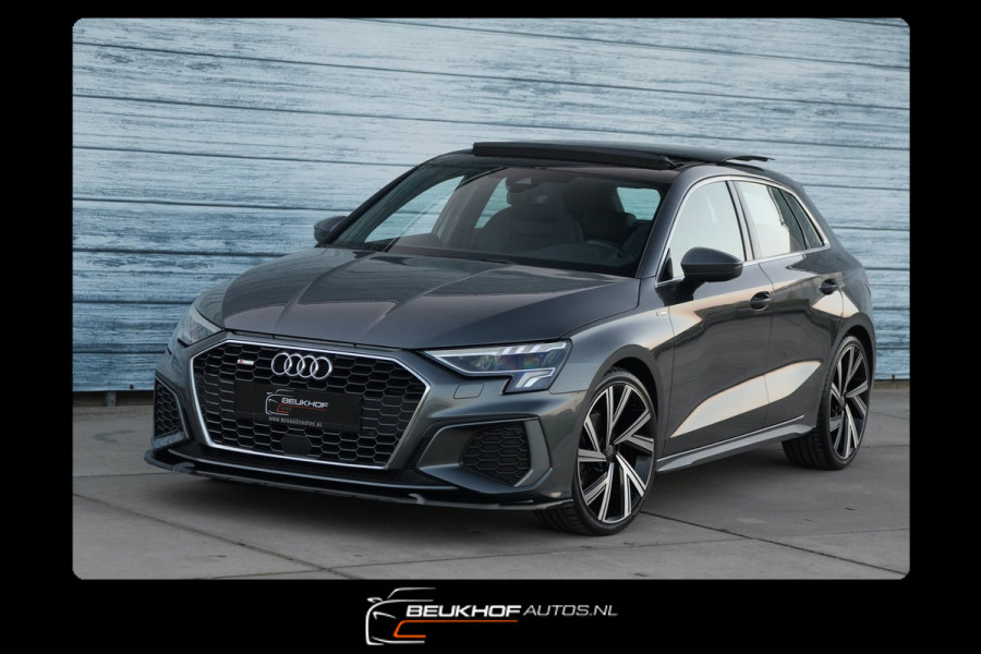 Audi A3 Sportback 30 TFSI S-Line Maxton Panorama Leer 19Inch