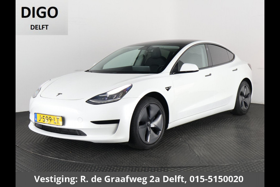 Tesla Model 3 Standard RWD Plus 60 kWh | Navigatie | Panoramadak | Leder |