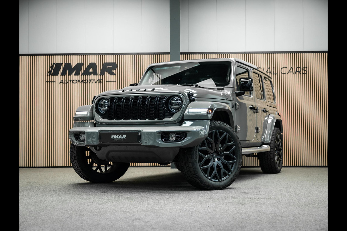 Jeep Wrangler 2.2D Sahara | Grijs Kenteken | Stoel en stuurverwarming | Custom Corse Edition |  Trekhaak | Alpine Sound |