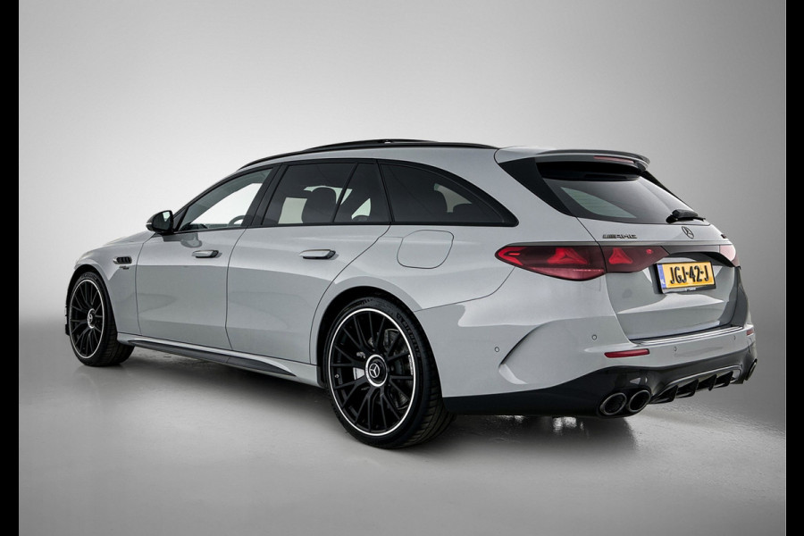 Mercedes-Benz E-Klasse Estate Mercedes-AMG 53 4MATIC+ Night Pakket 1+2 | Panoramadak | 21 Inch AMG Velgen | Burmester® | Trekhaak | AMG Real Performance Sound. Inclusief 24 maanden MB Certified garantie voor Europa.