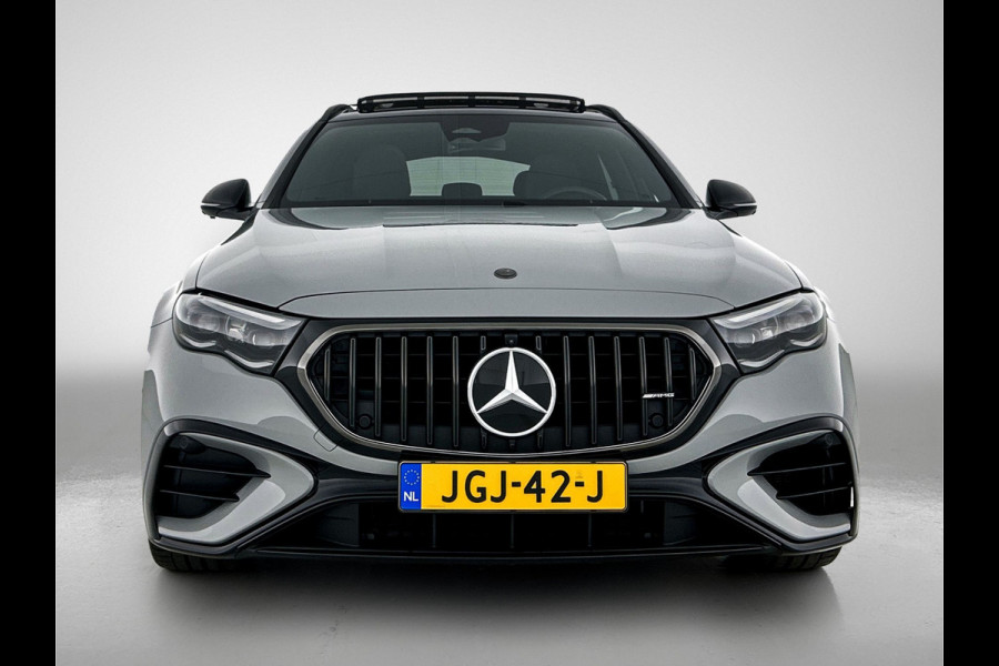 Mercedes-Benz E-Klasse Estate Mercedes-AMG 53 4MATIC+ Night Pakket 1+2 | Panoramadak | 21 Inch AMG Velgen | Burmester® | Trekhaak | AMG Real Performance Sound. Inclusief 24 maanden MB Certified garantie voor Europa.