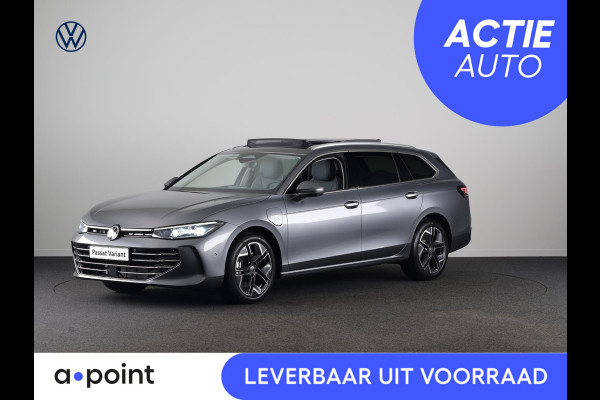 Volkswagen Passat Variant Elegance Business 1.5 eHybrid 204 pk DSG | 18" LM |  Leder Pakket |  Panoramadak | 360 graden camera |