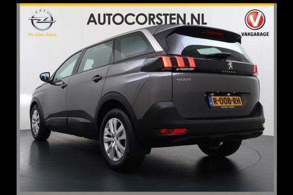 Peugeot 5008 1.2T 131PK Automaat 7-Persoons Navi Ecc 360°Camera Apple Carplay Android Auto Cruise Control Active Pack Business LMV Pdc Bluetooth Isofix Led Verkeersbord detectie Licht-Regensensor Origineel Nederlandse Auto