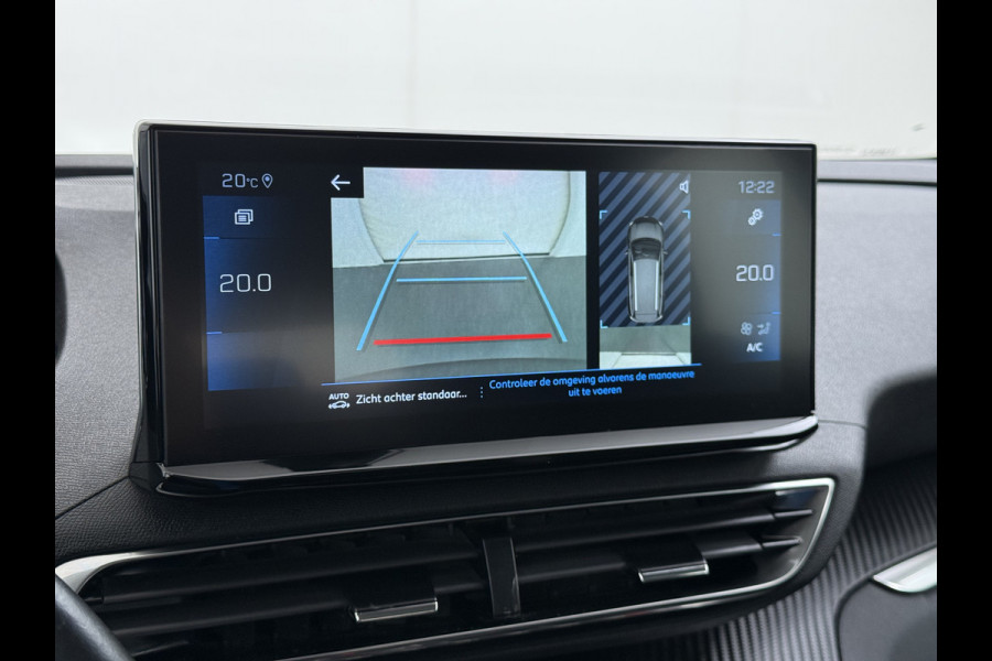 Peugeot 5008 1.2T 131PK Automaat 7-Persoons Navi Ecc 360°Camera Apple Carplay Android Auto Cruise Control Active Pack Business LMV Pdc Bluetooth Isofix Led Verkeersbord detectie Licht-Regensensor Origineel Nederlandse Auto