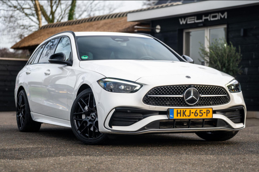 Mercedes-Benz C-Klasse Estate 300 e Luxury Line i phev I Leder I Carplay I Digital Light I AMG I Dealeronderhouden I